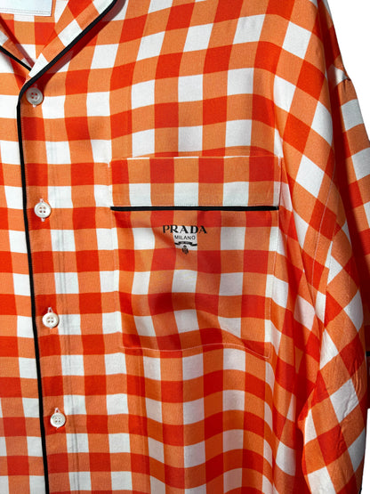 Prada camicia in seta