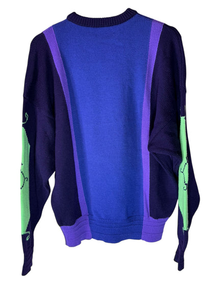 Maglione vintage Gianni Versace 100% lana - taglia 48, Made in Italy