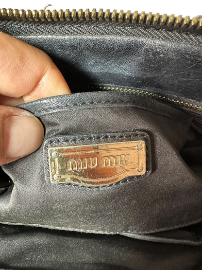 Miu Miu borsa vintage  in pelle matelassè