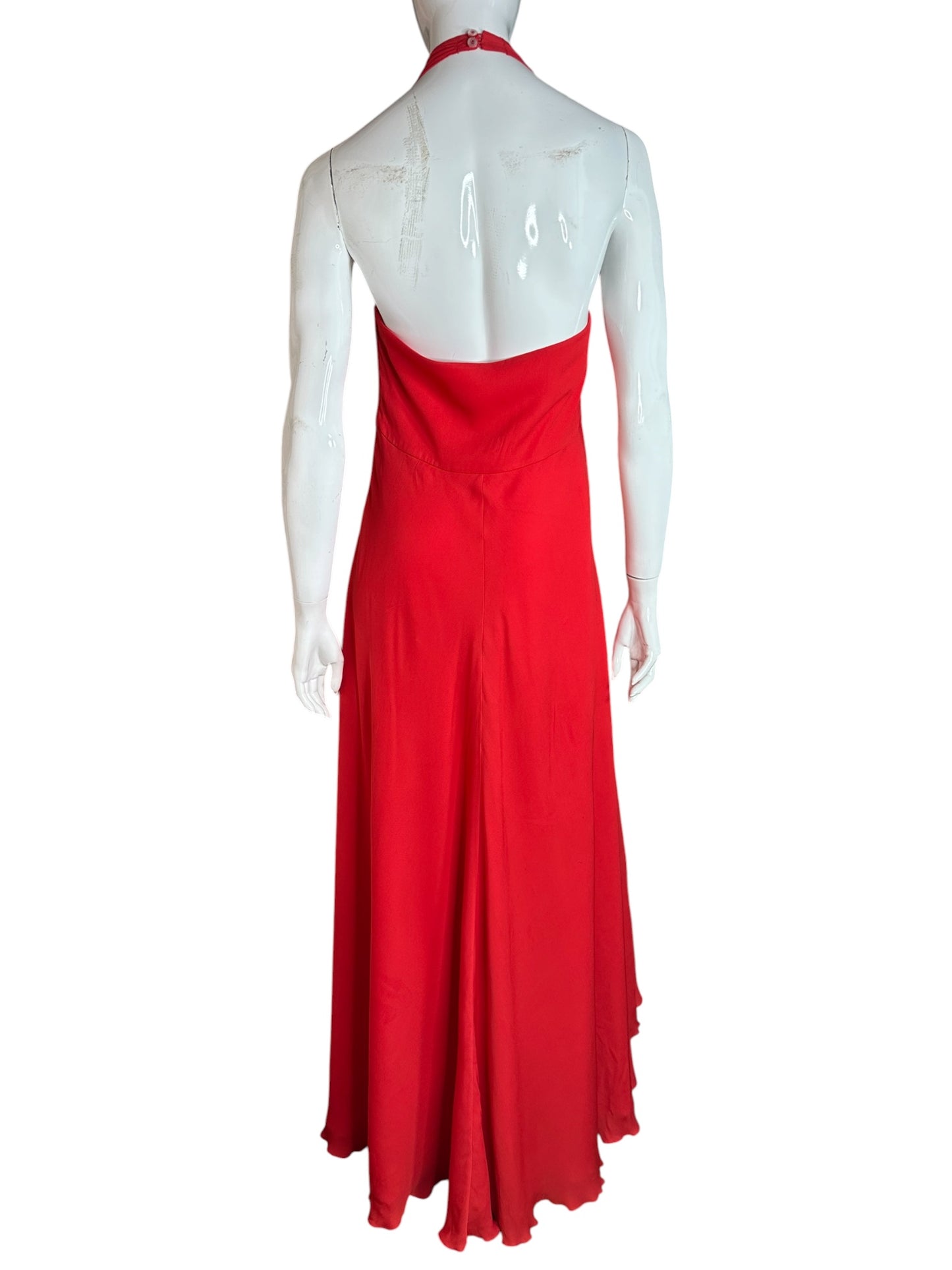 Valentino Roma maxi abito in seta (M)
