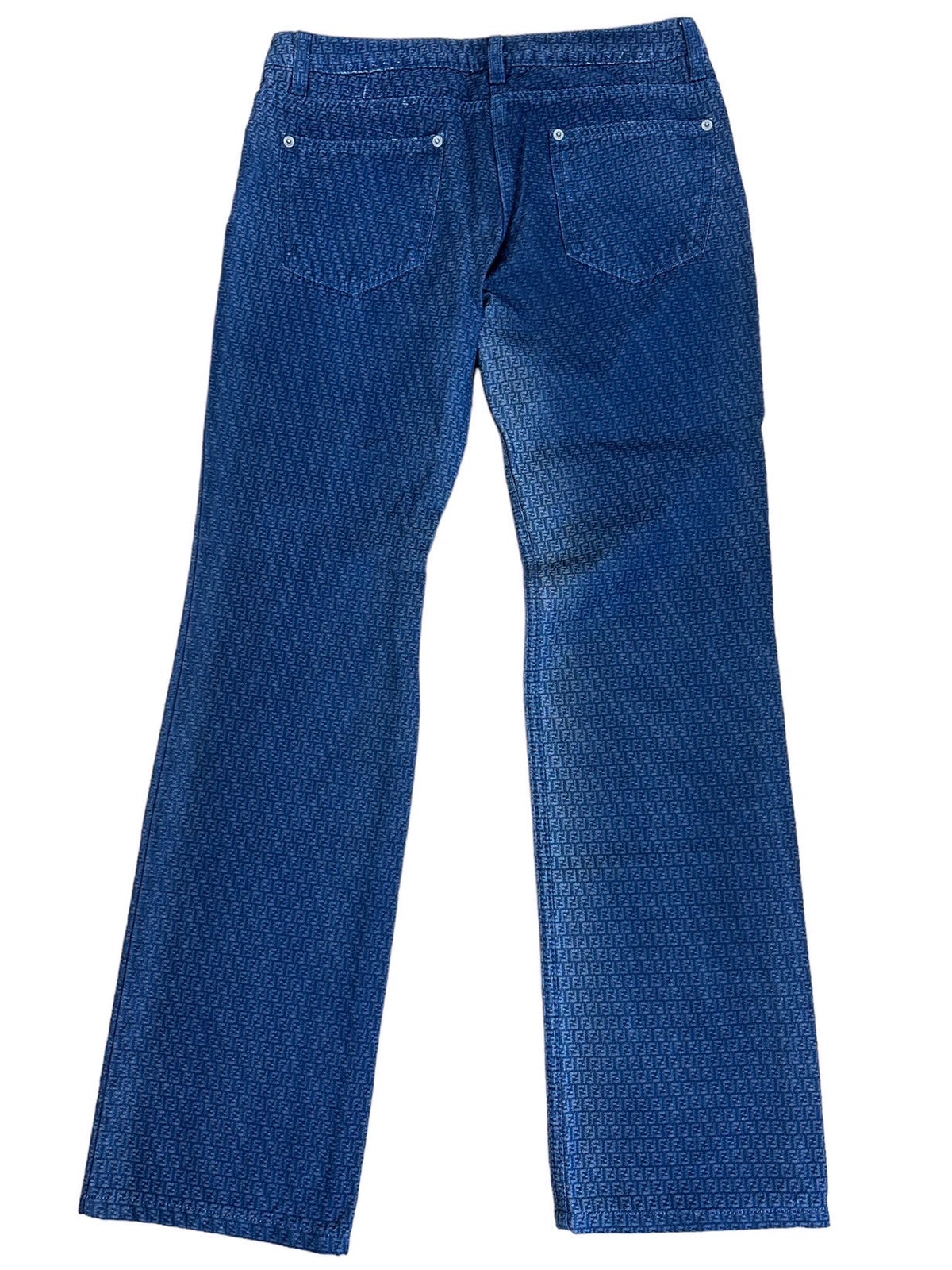 Fendi jeans monogram zucchino — foto 4