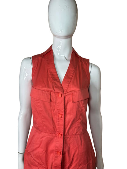 Terry Mugler mini abito in cotone (L)