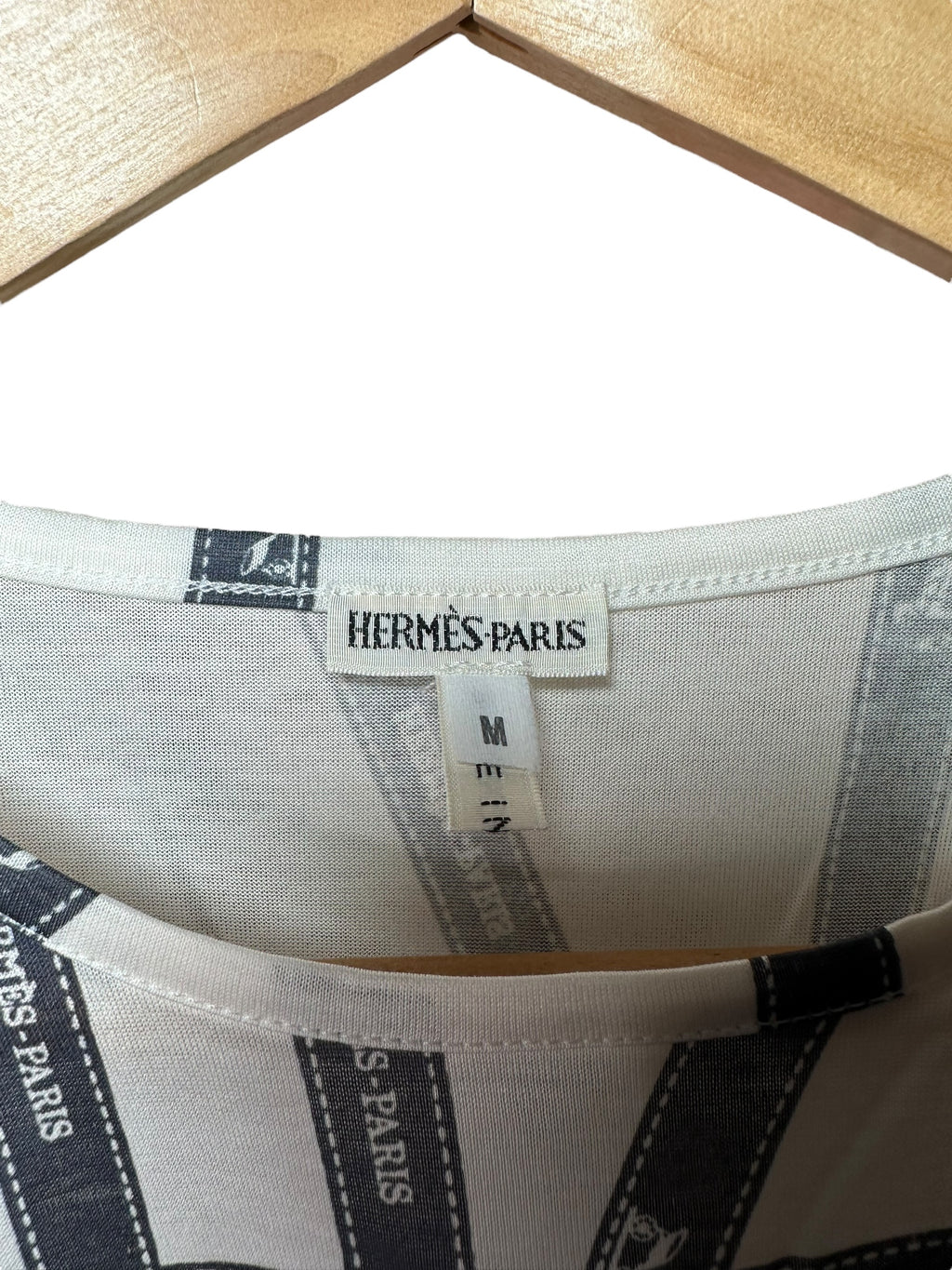 Hermès t-shirt vintage a maniche lunghe — foto 8
