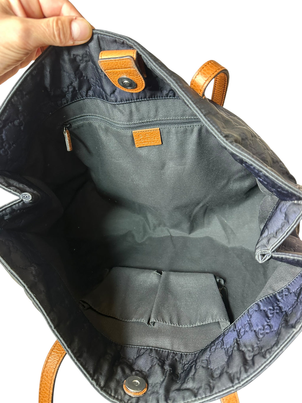 Gucci borsa shopper in nylon — foto 17