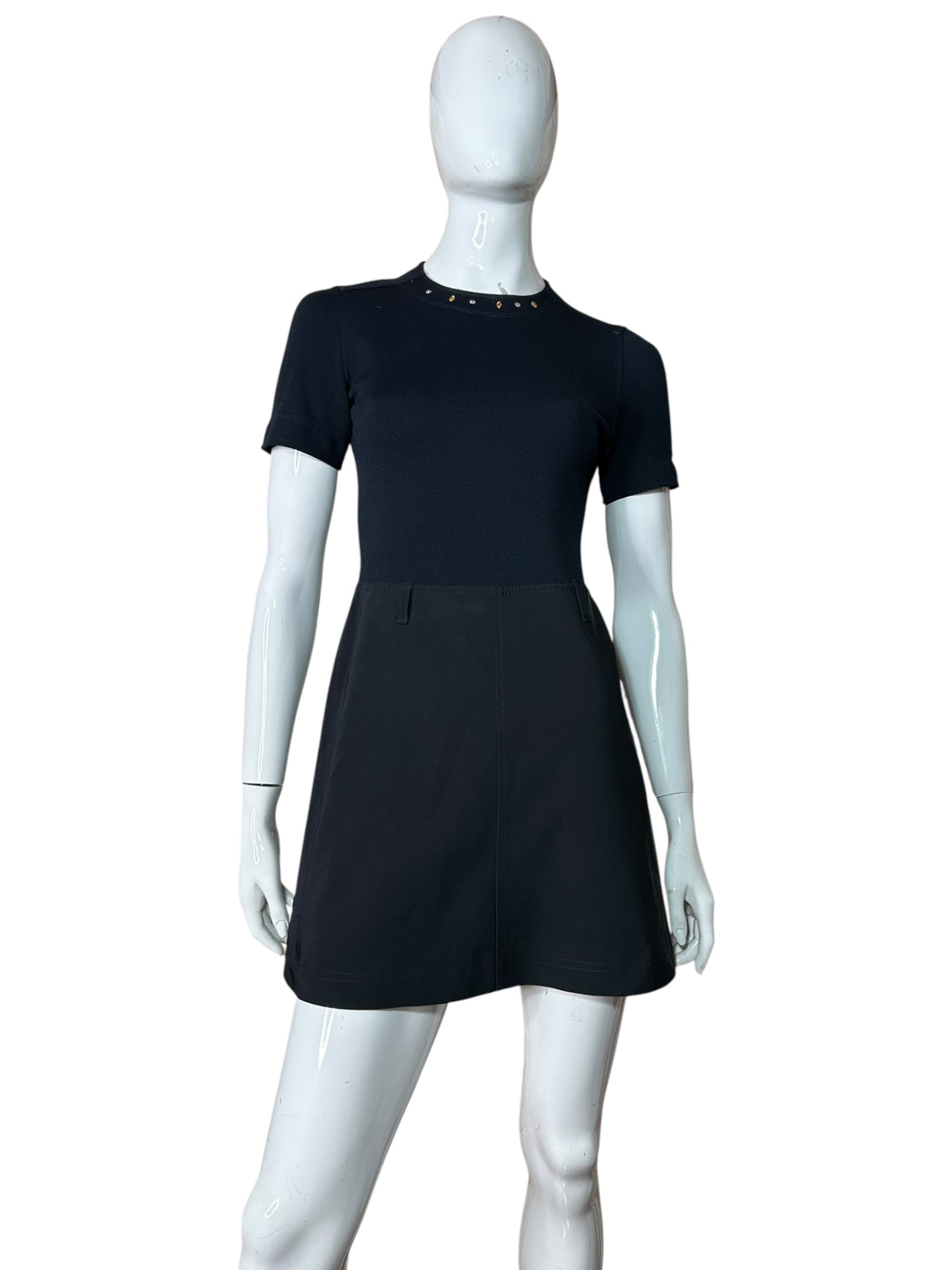 Prada mini abito in nylon e cotone