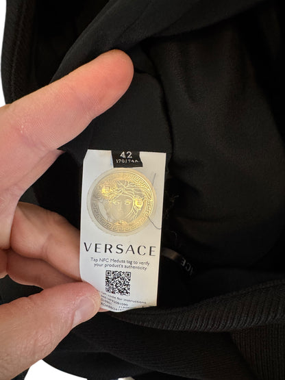 Versace gonna nera svasata