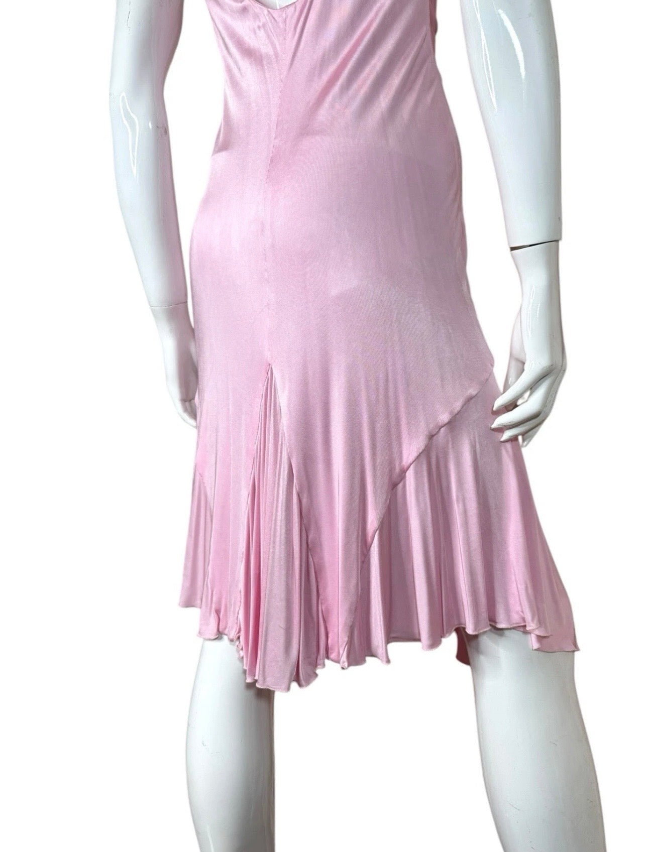 Versace SS2006 Abito Rosa Indossato da Madonna - Raro, Iconico, Taglia 44. — foto 8