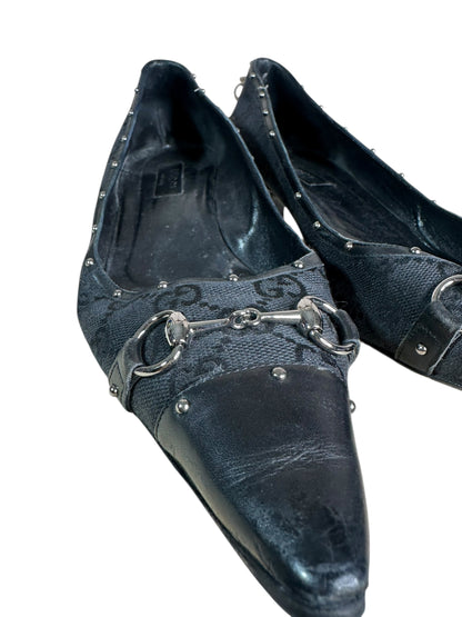 Gucci decolletè gg vintage (38.5)