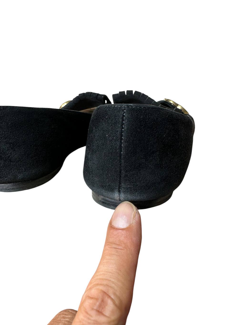 Gucci ballerine in pelle scamosciata (37.5)