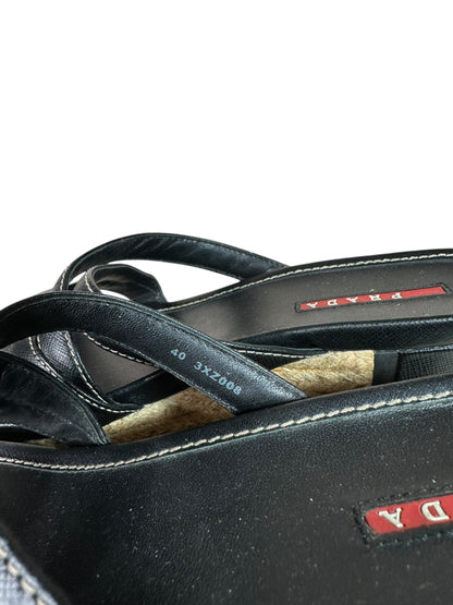 Prada sabot in pelle (40)