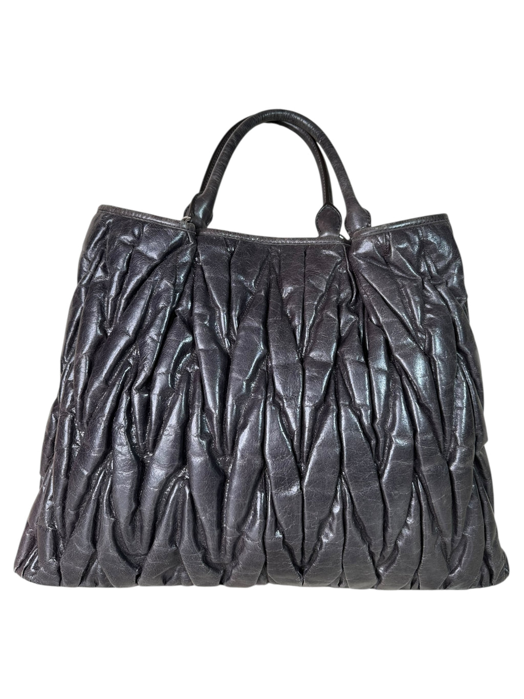 Miu Miu borsa in pelle matelassè — foto 8