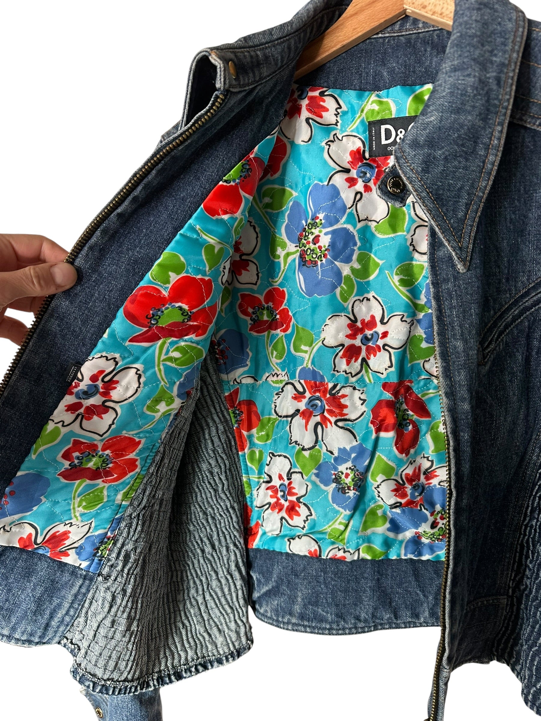 D&G giacca in denim vintage — foto 7