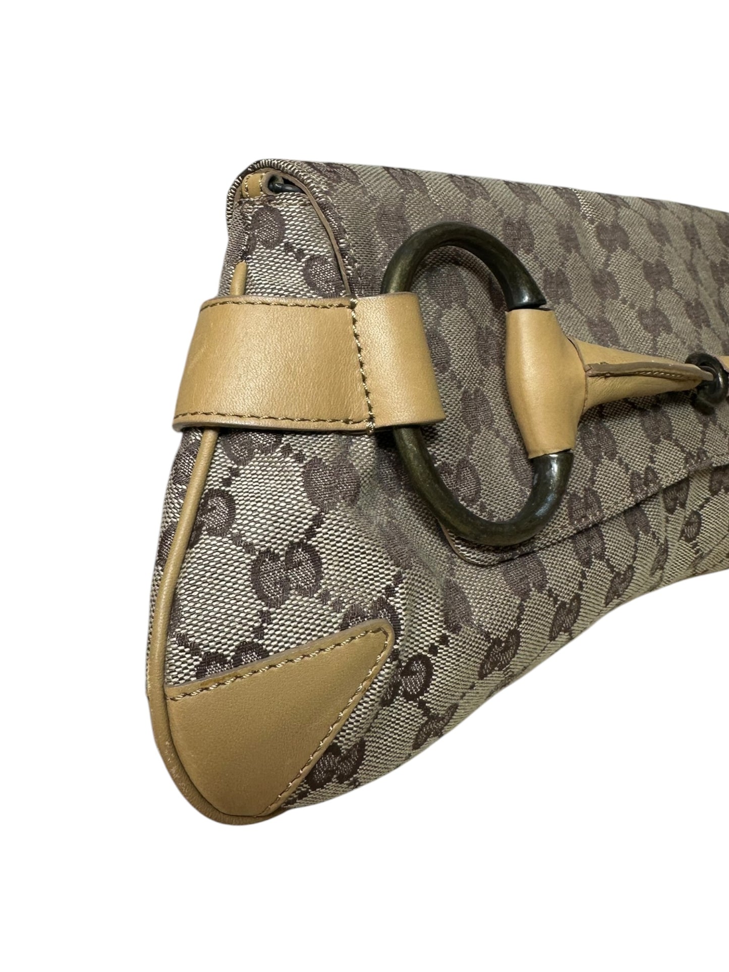 Gucci borsa Horsebit vintage GG
