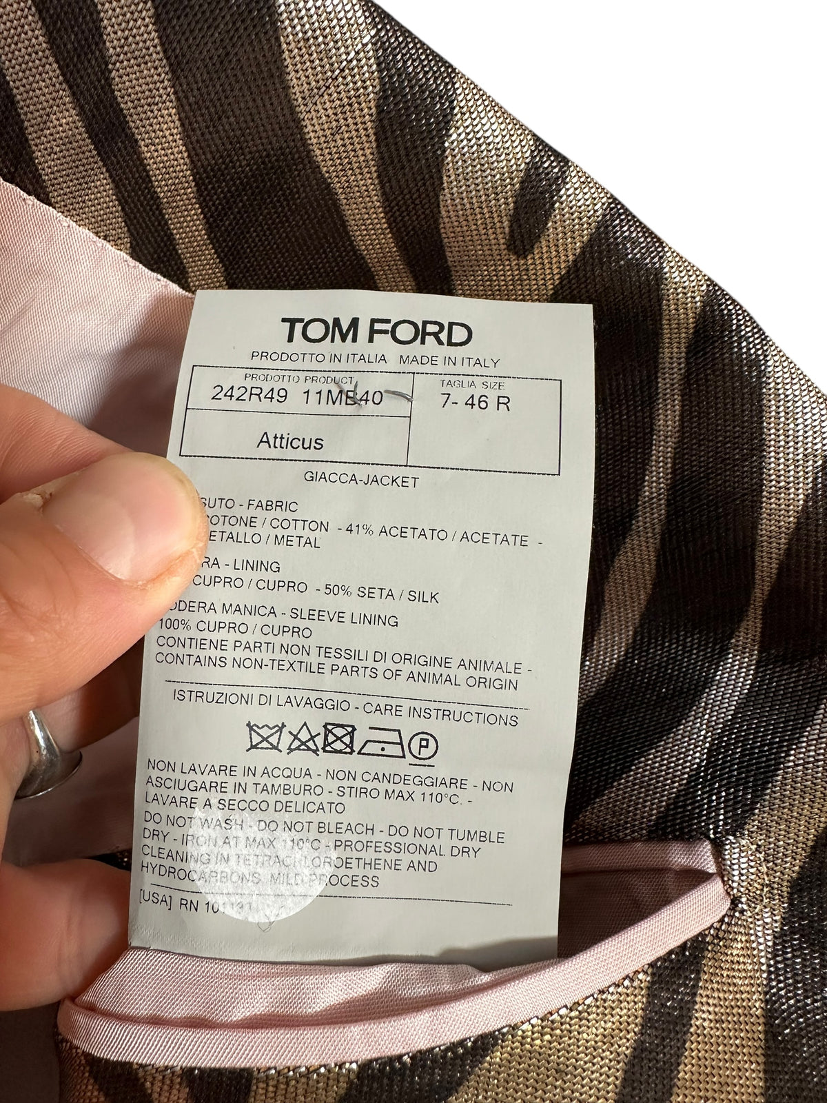 Tom Ford blazer maschile — foto 12