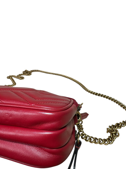 Gucci borsa Marmont in pelle