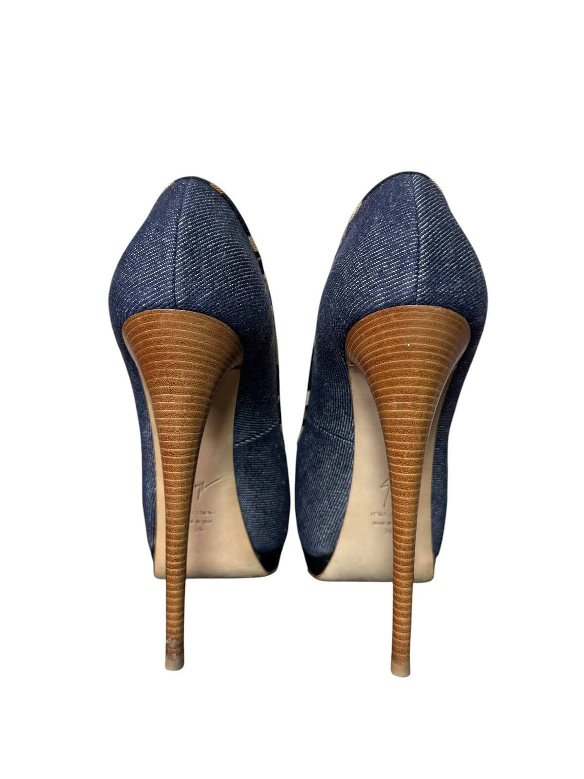Giuseppe Zanotti décolleté in denim (39)