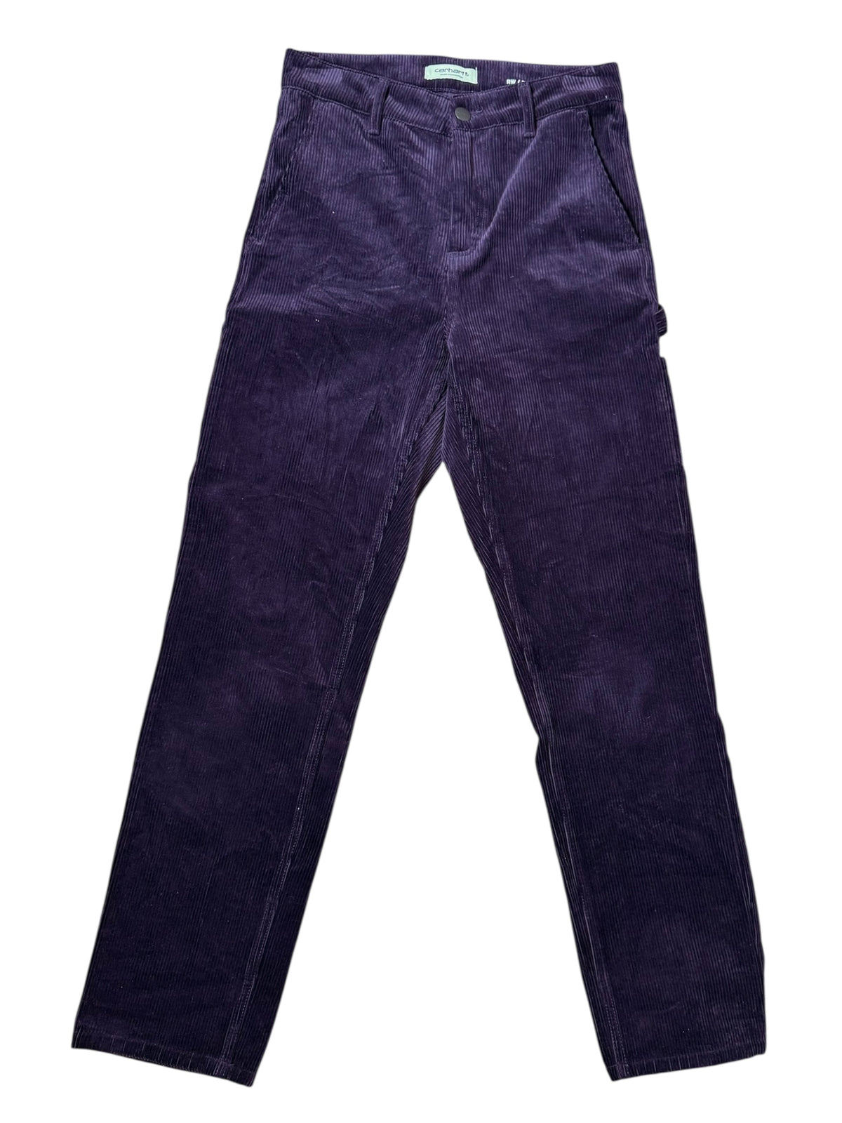 Pantaloni Carhartt Wip W’ Pierce Pant velluto viola taglia 24