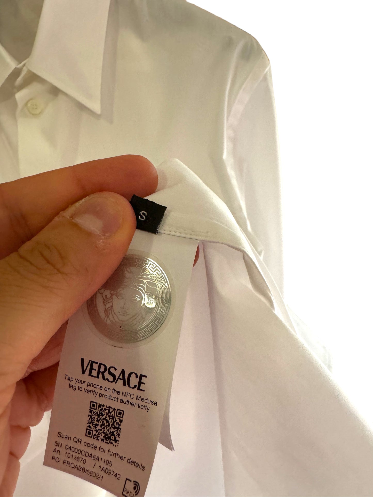 Versace camicia in cotone (46)