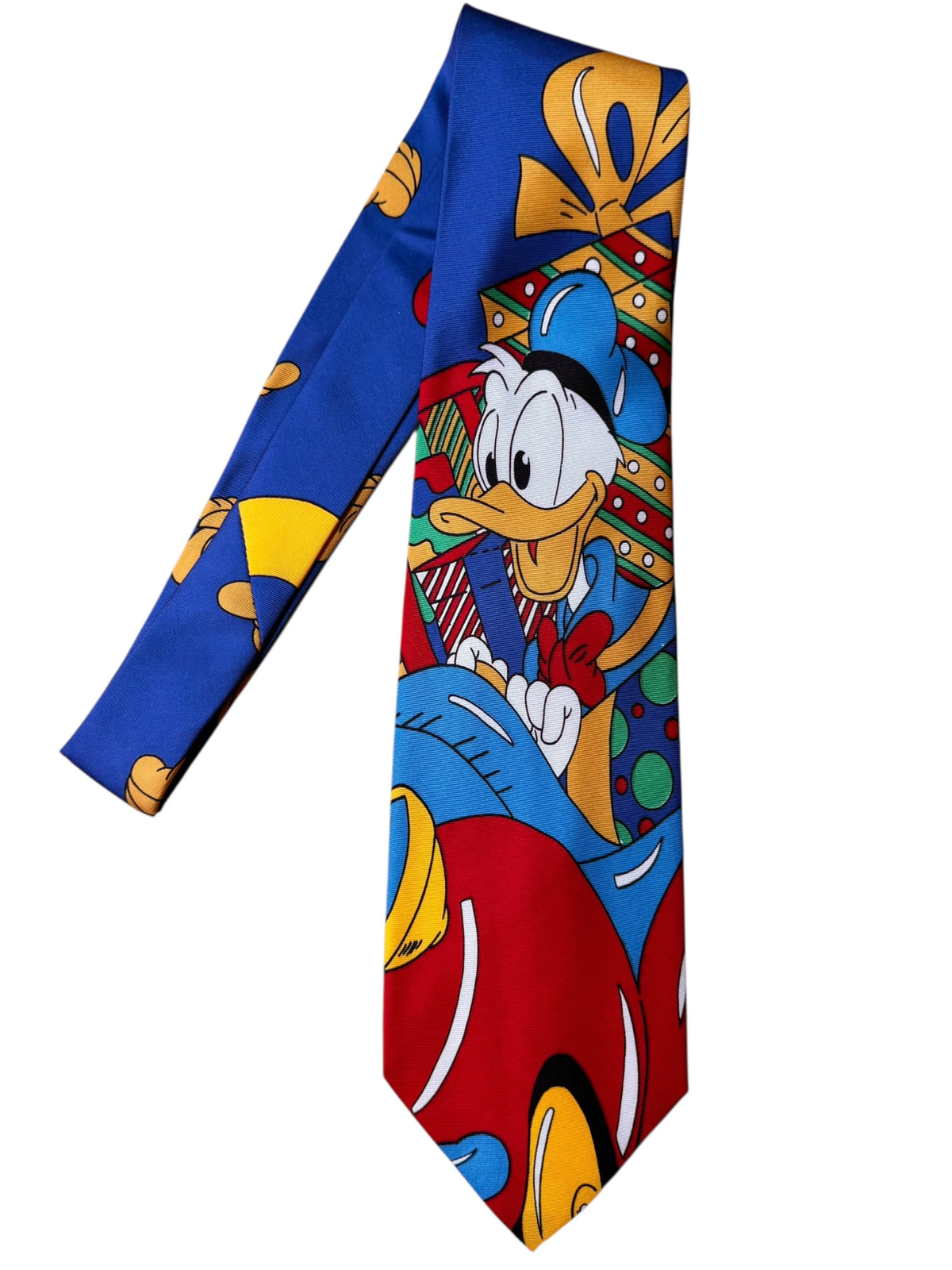 Cravatta Walt Disney Donald Duck vintage Iside S.p.A. Europa seta