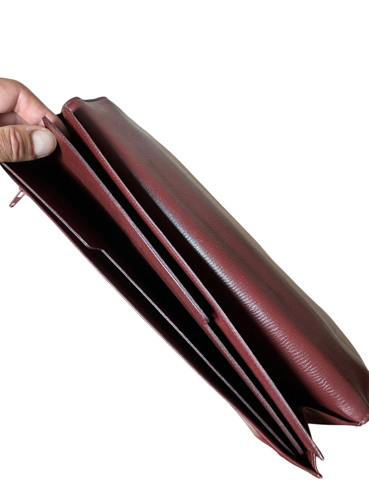 Cartier pochette vintage in pelle — foto 26