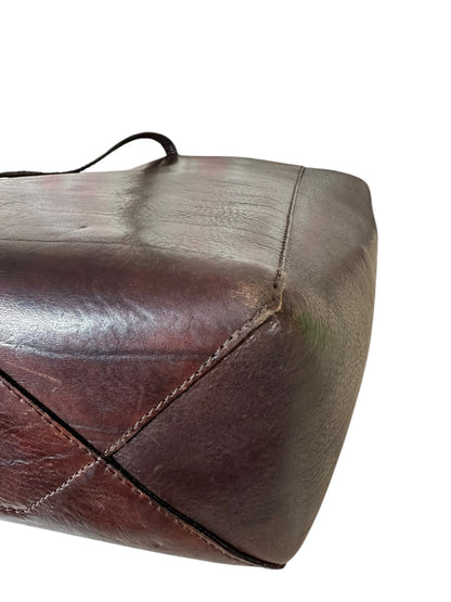 Orciani borsa tote in pelle