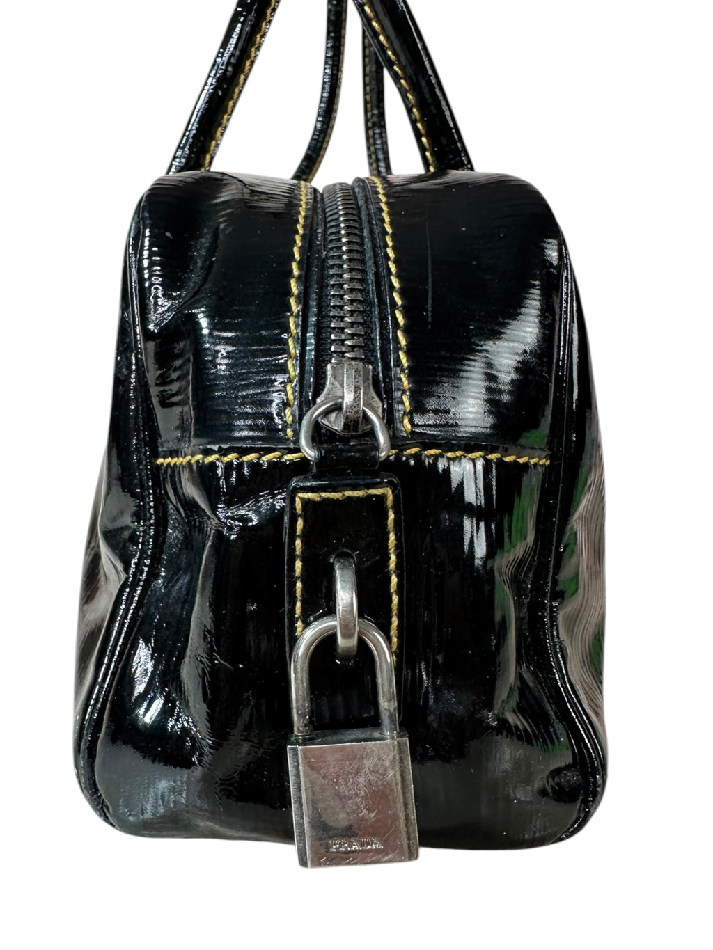 Prada borsa vintage in vernice — foto 11