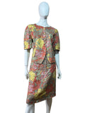 Burberry completo vintage in lino