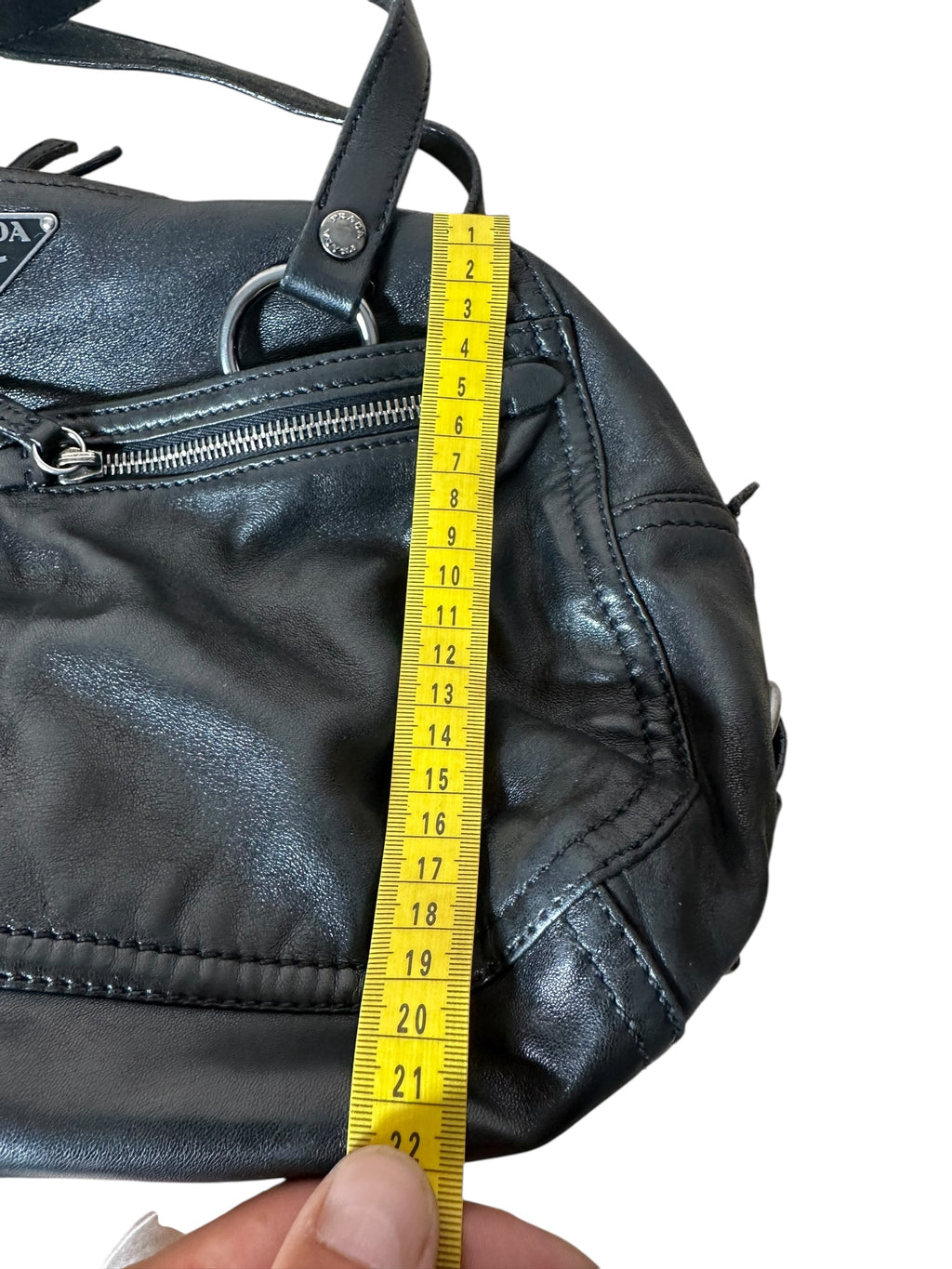 Prada borsa vintage in pelle — foto 19