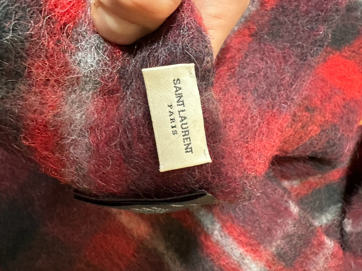 Saint Laurent sciarpa in lana — foto 4