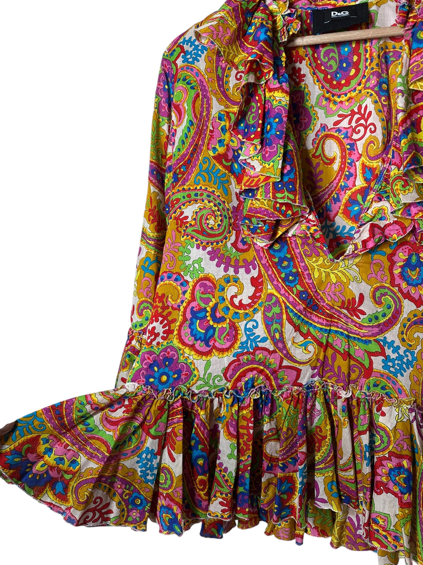 D&G top vintage stampato — foto 7