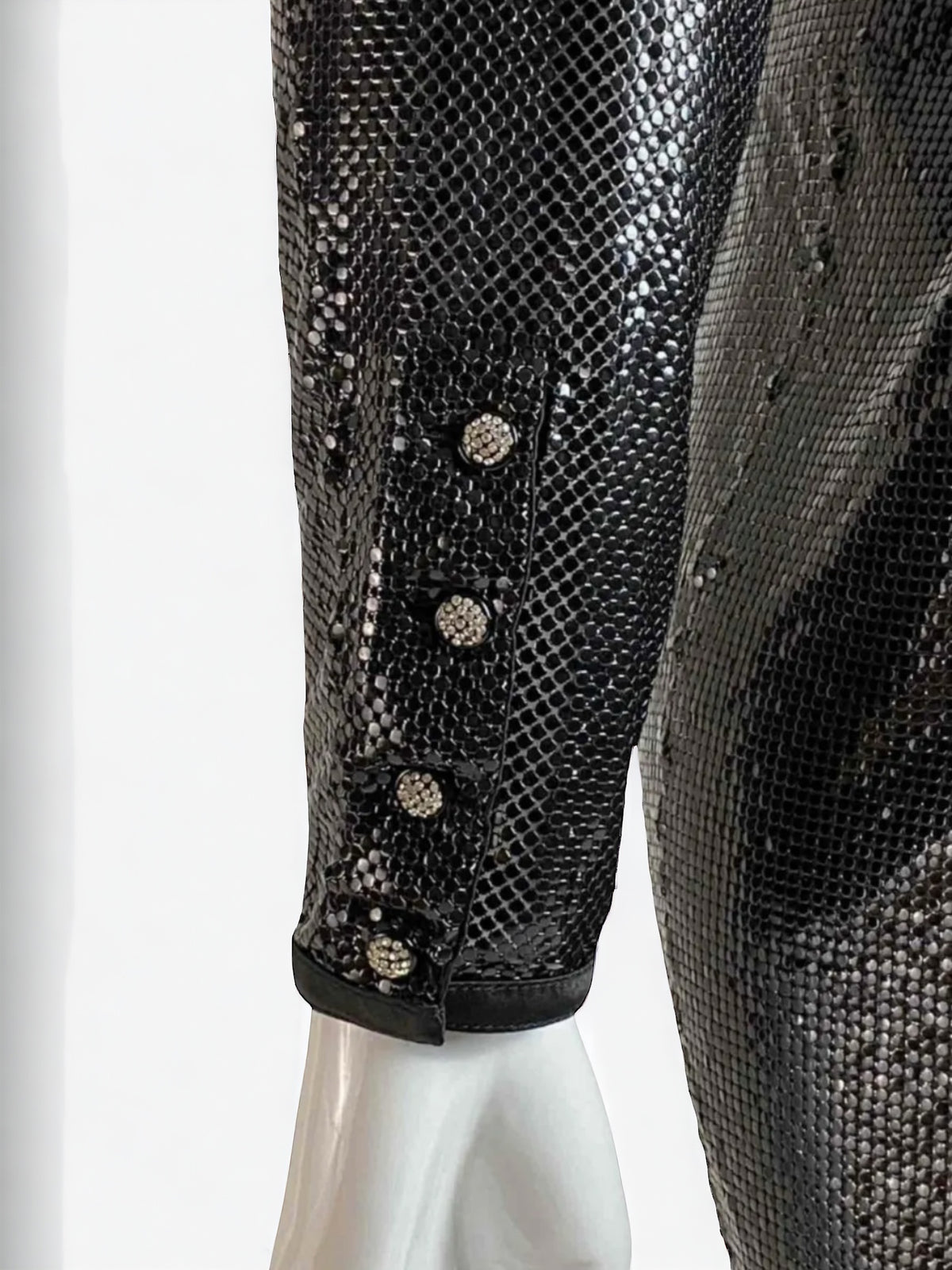 Gianni Versace abito in maglia metallica — foto 5