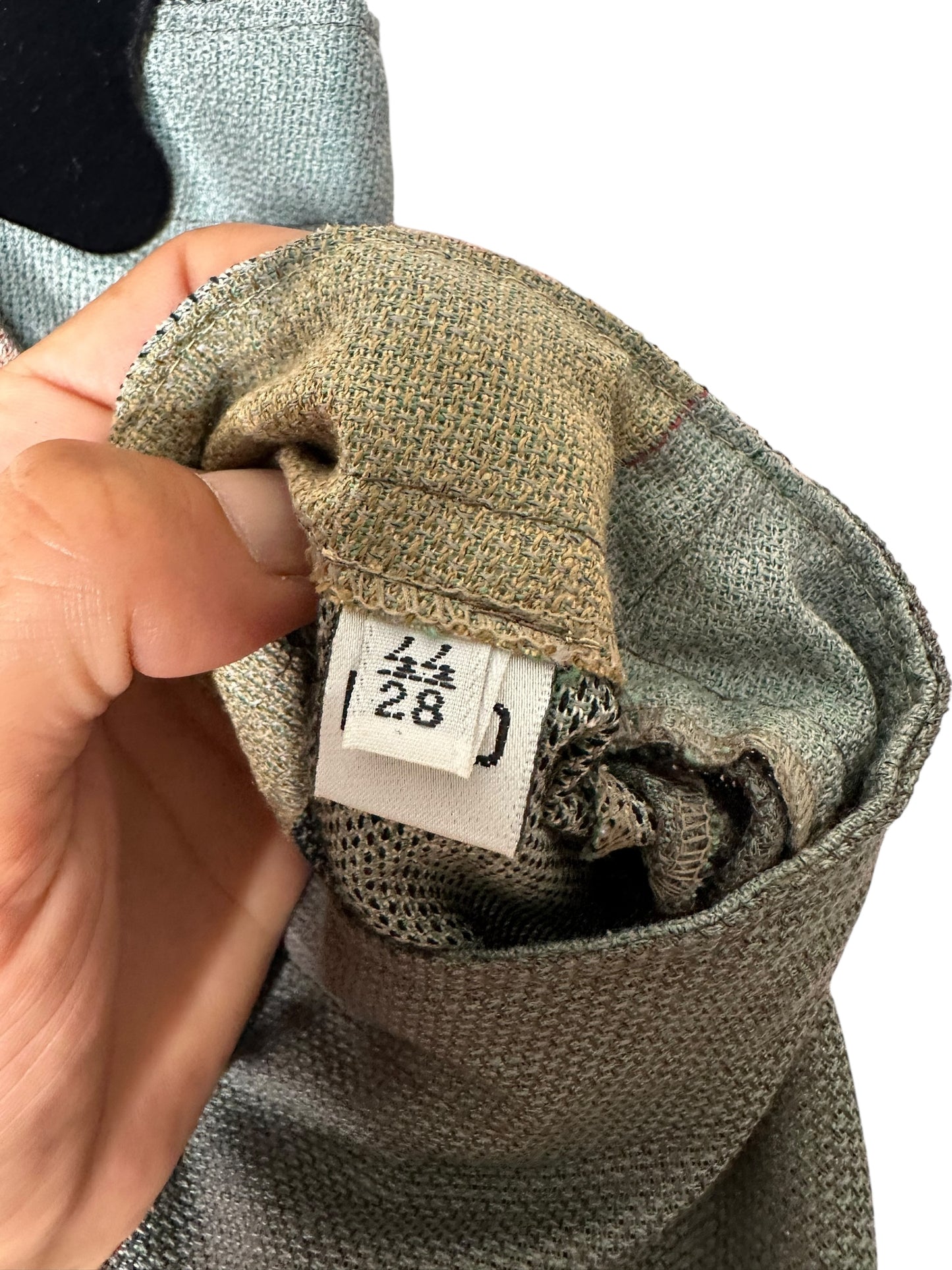 Pantaloni vintage in lino (L)