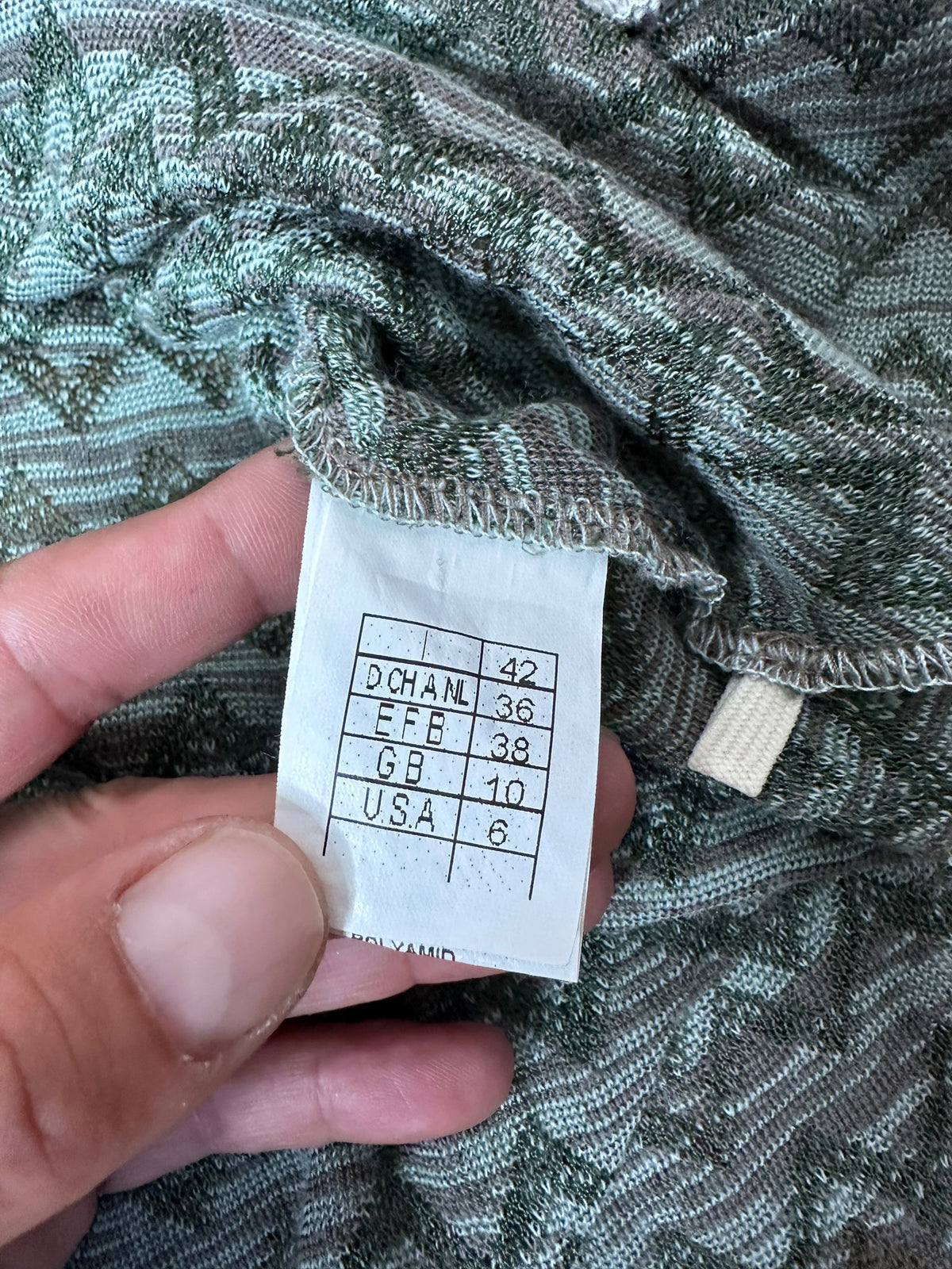 Missoni mini abiti in maglia (M)