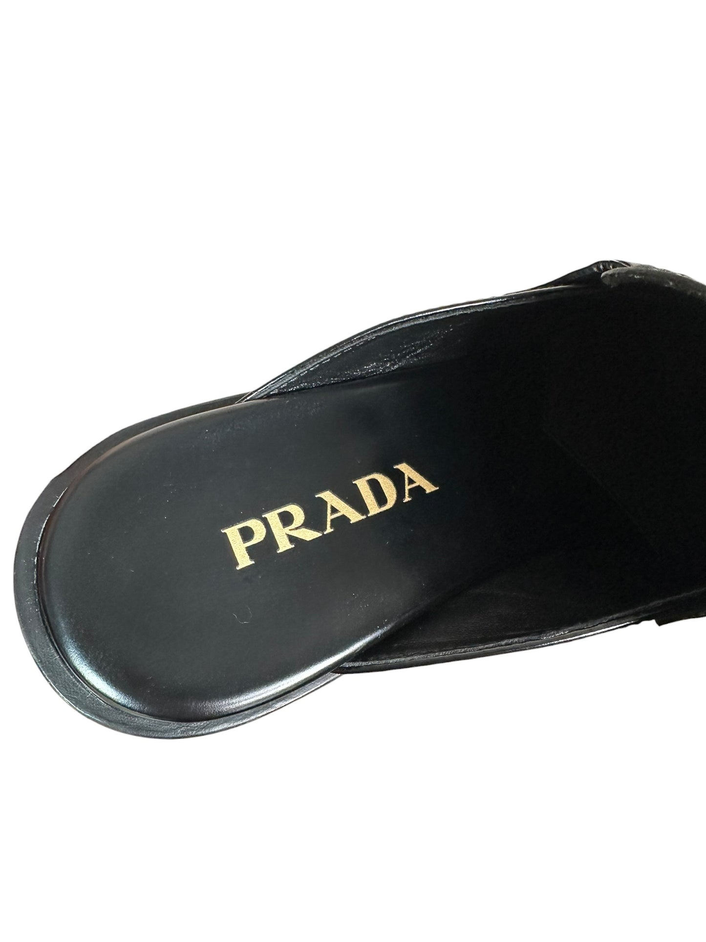 Prada mocassino mule in pelle — foto 9