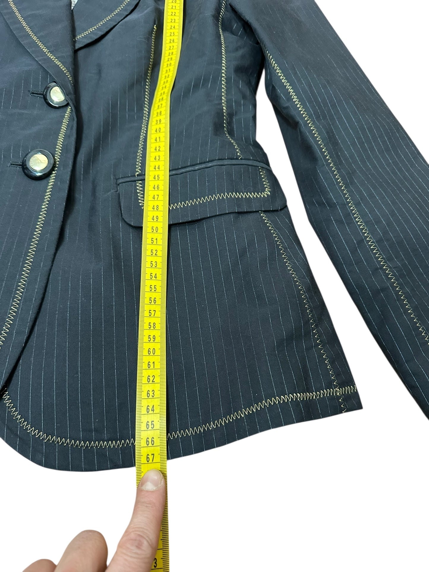 Just Cavalli blazer vintage gessato (M)