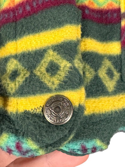 Gilet Roy Rogers Vintage Reversibile in Pile – Made in Italy – Taglia M