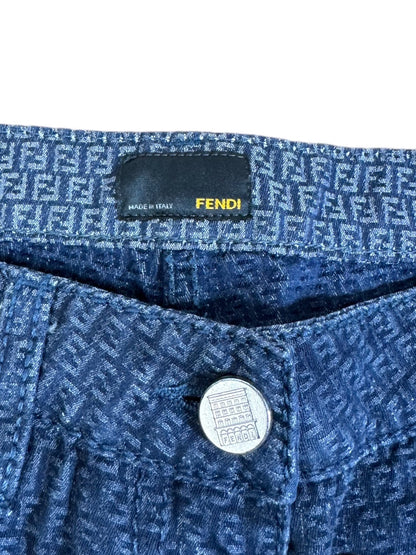 Fendi jeans monogram zucchino (S)