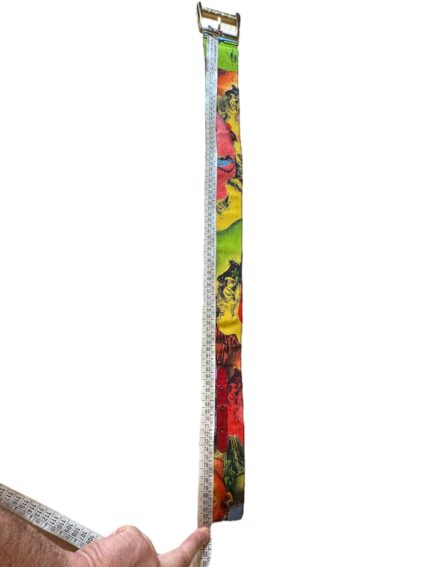 Cintura Vintage Gianni Versace Pop Art Marylin Monroe & James Dean – Anni ’90