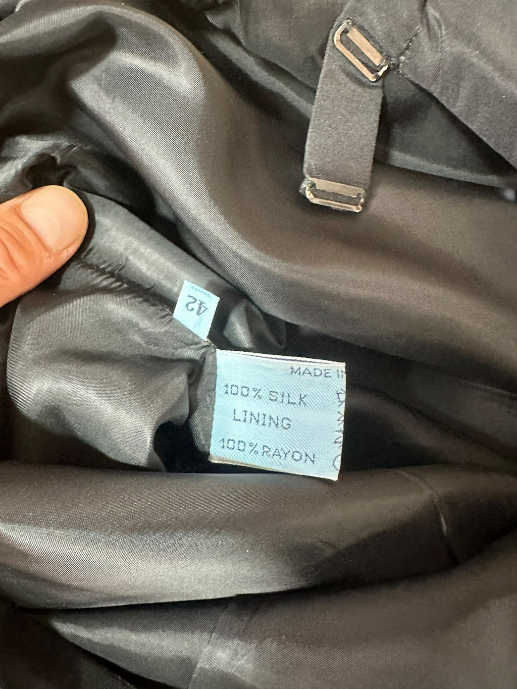 Prada gonna vintage in seta — foto 8