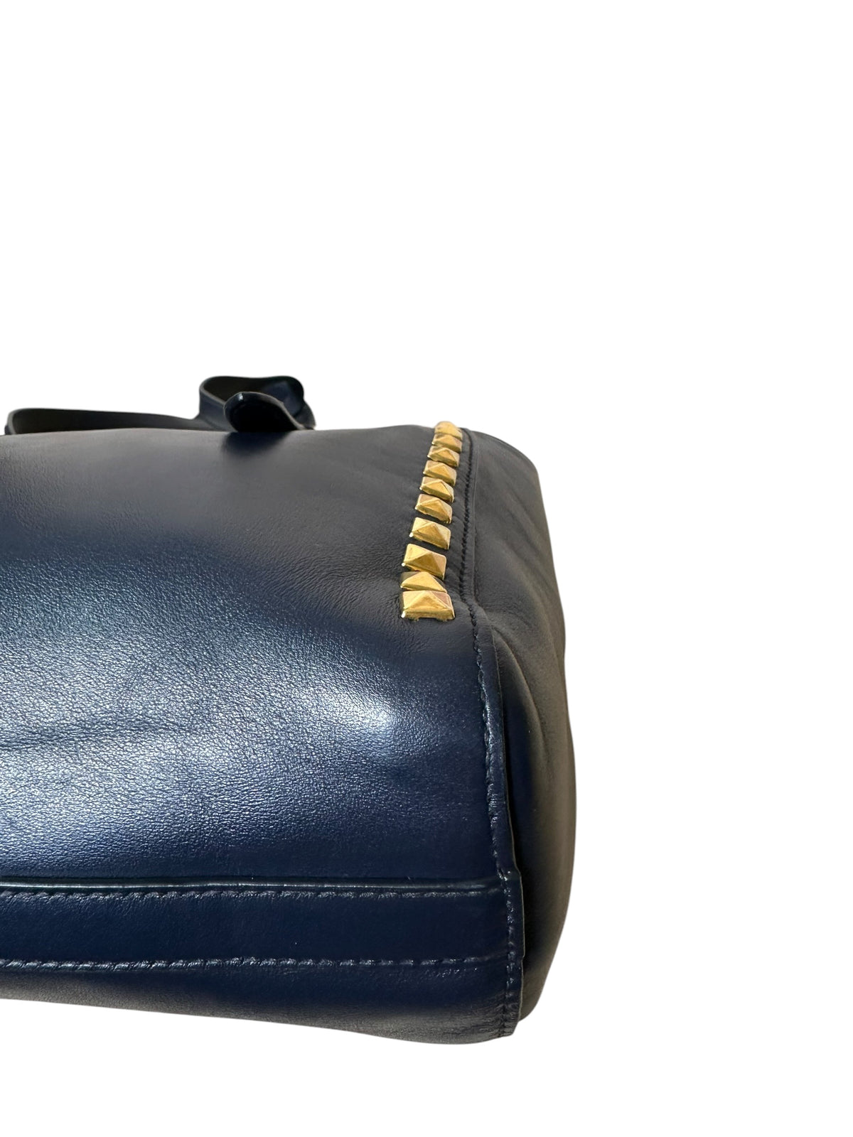 Miu Miu borsa in pelle con borchie