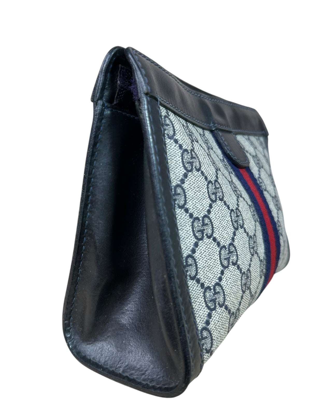Gucci pochette vintage in tela GG