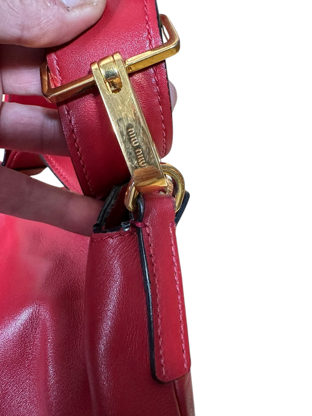 Miu Miu borsa vintage in pelle — foto 12