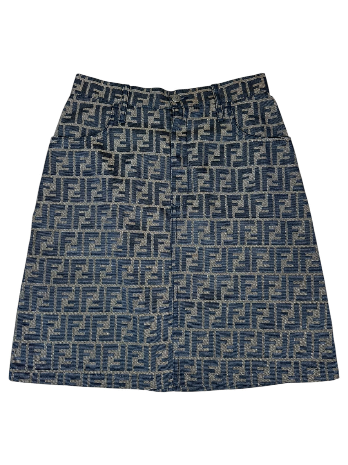 Fendi gonna vintage monogram