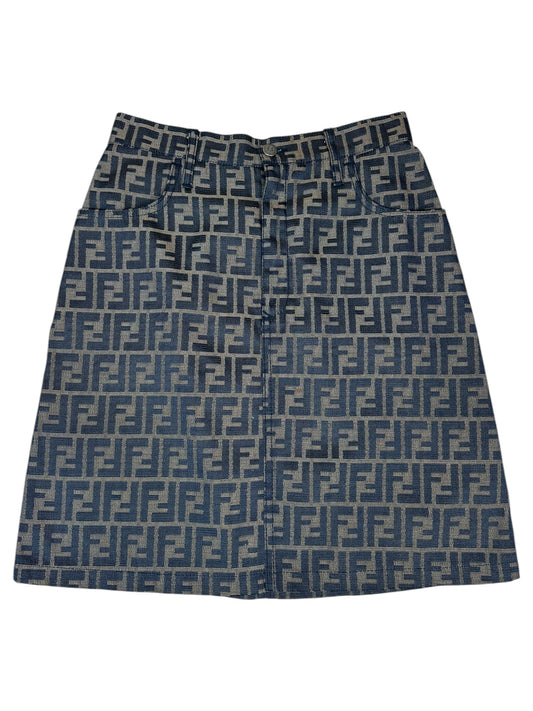 Fendi gonna vintage monogram (M)