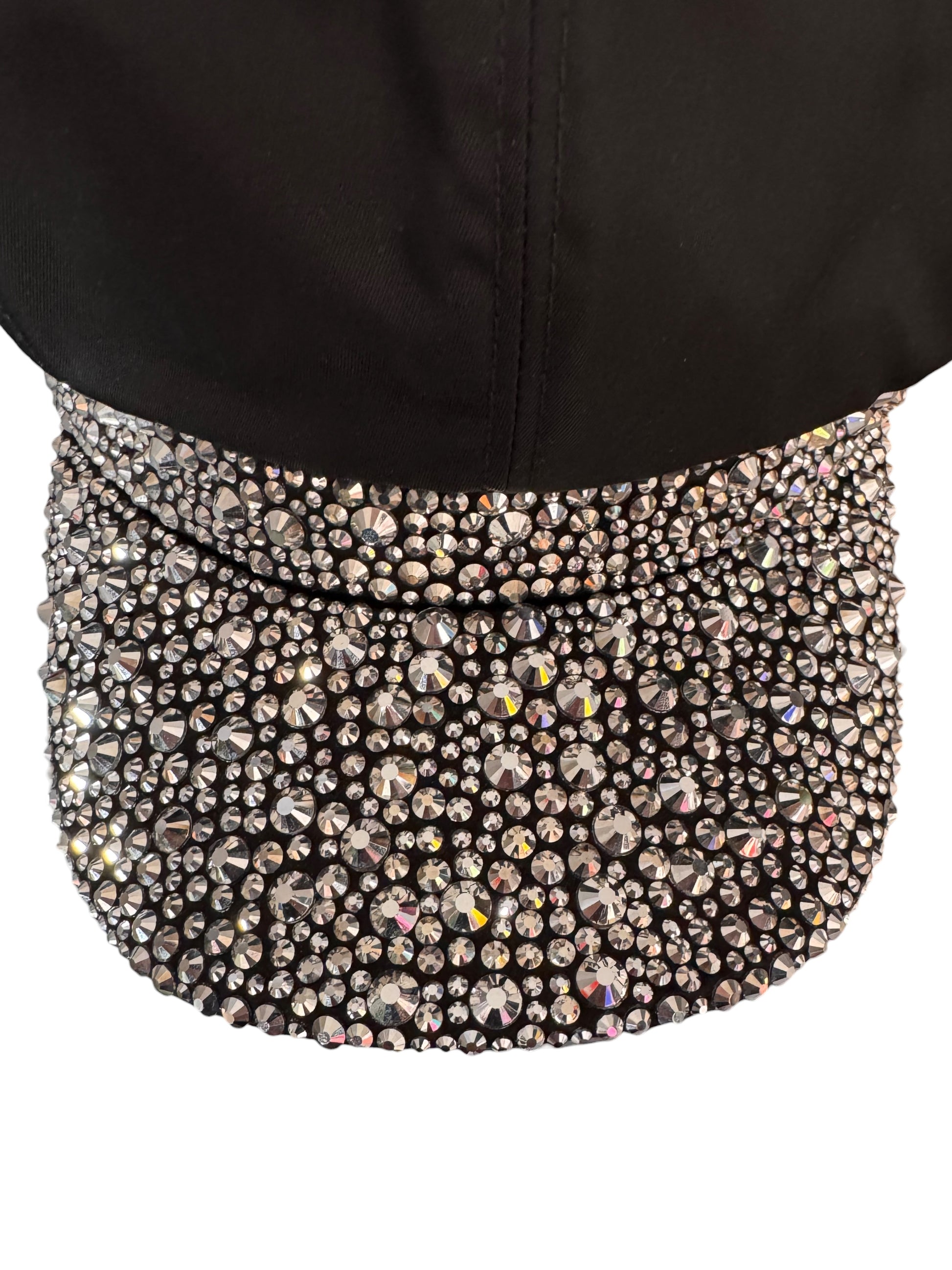 Prada Re-Nylon basco nero con cristalli — foto 4