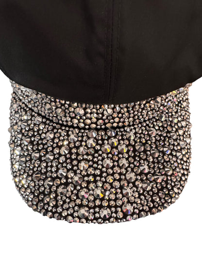 Prada Re-Nylon basco nero con cristalli — foto 4