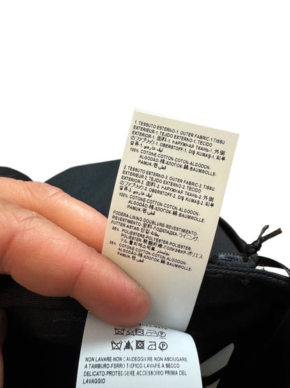 Bermuda Cargo Versace Nero con Stampa Barocco – Taglia 46 – 100% Cotone.
