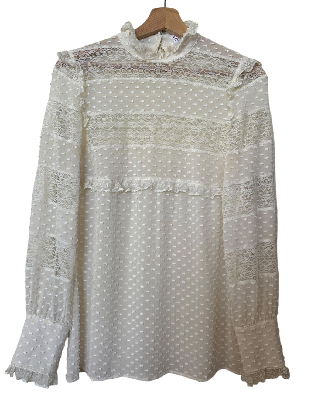 Red Valentino camicia in pizzo — foto 8