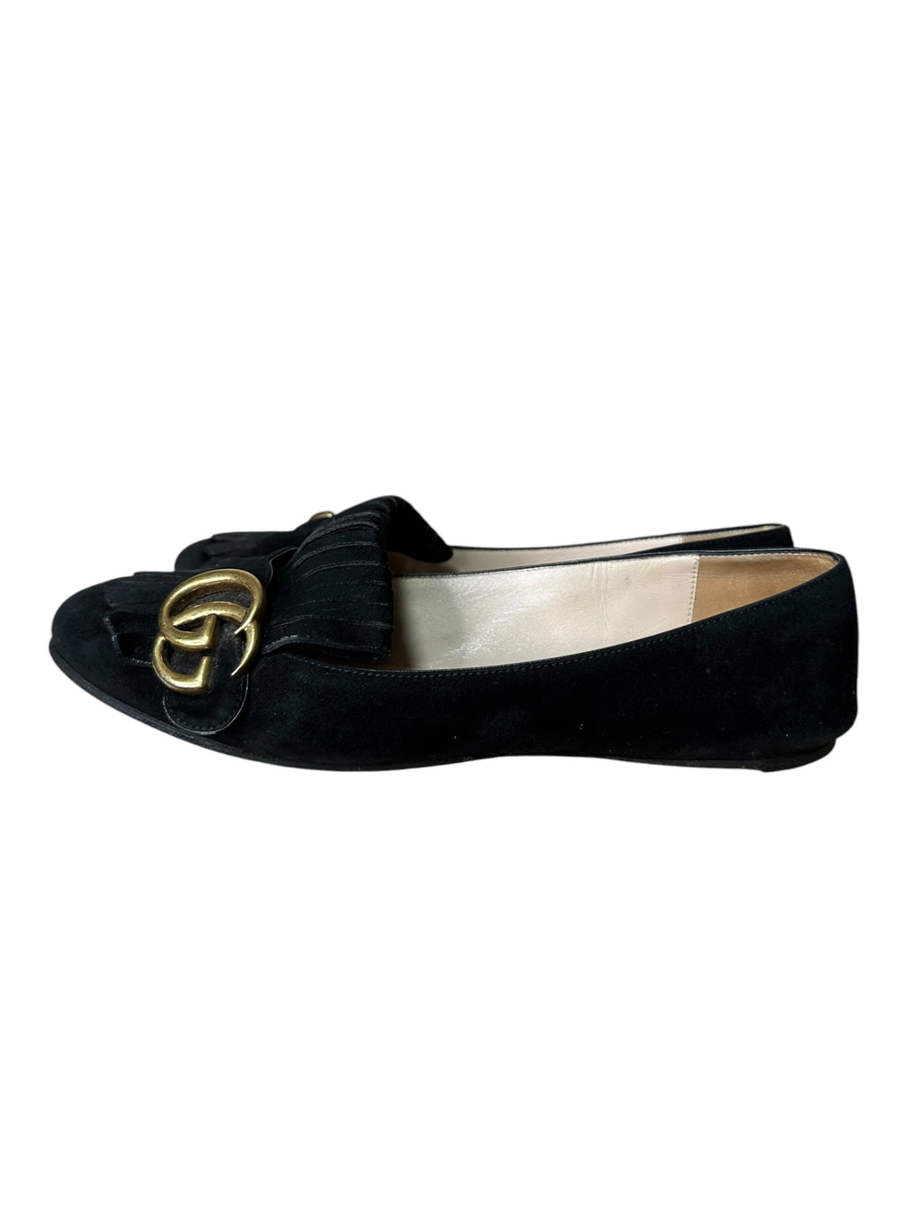 Gucci ballerine in pelle scamosciata (37.5)