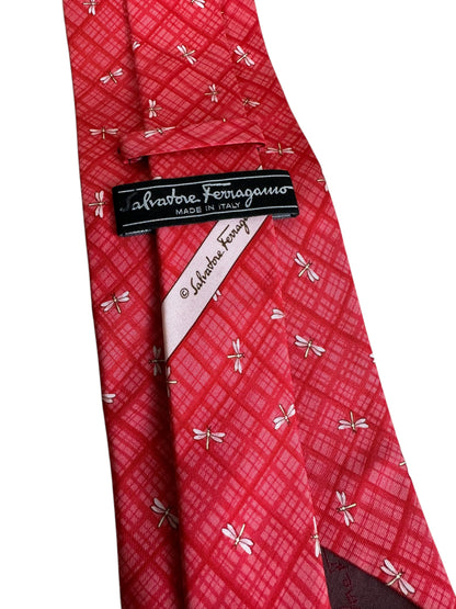 Salvatore Ferragamo cravatta in seta